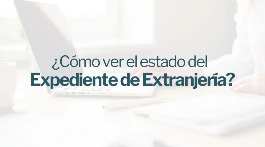 Solicitud de extranjería