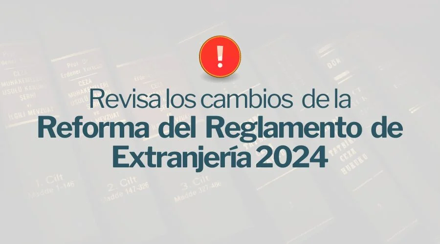 borrador Reforma del reglamento de extranjería