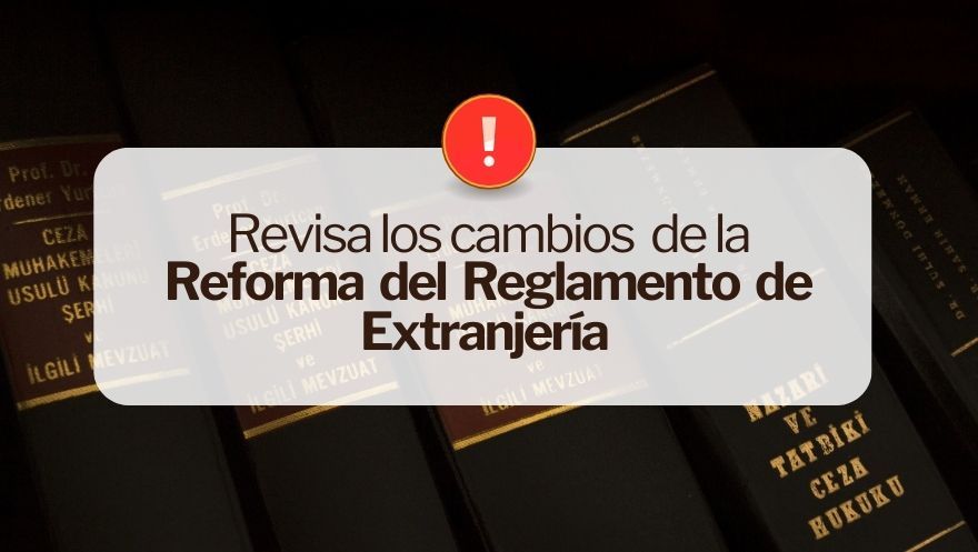 Reforma del reglamento de extranjería