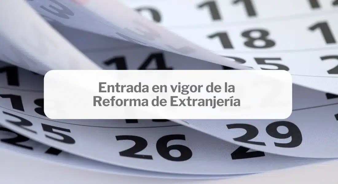 reglamento extranjería