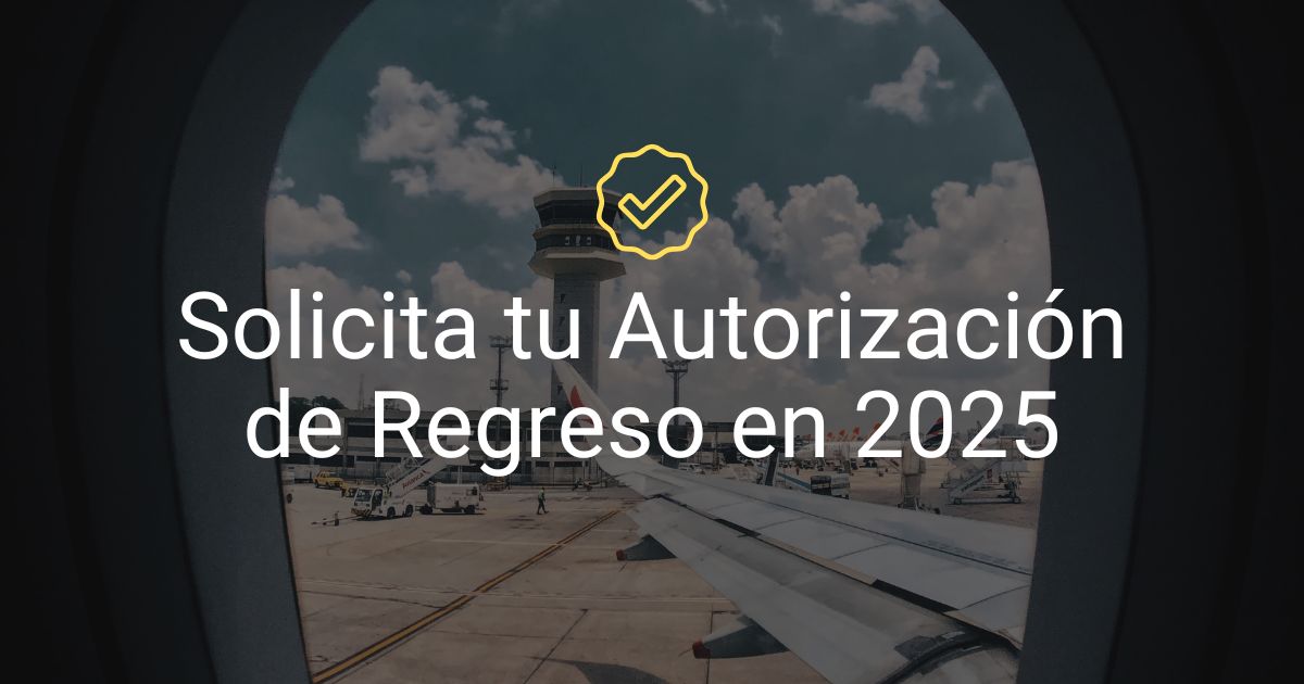 autorización de regreso