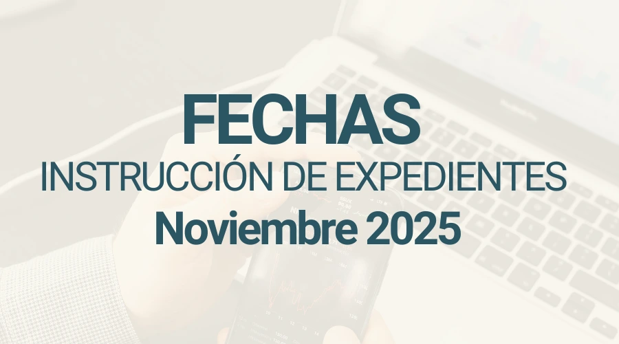echas de Instrucción de Expedientes de Extranjería en Madrid (Actualizado a Noviembre 2025)
